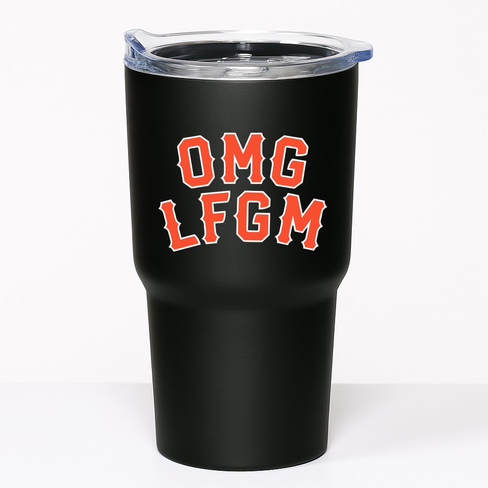 Omg Lfgm New York Tumbler