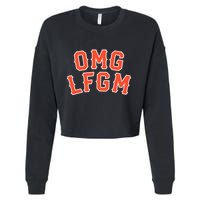 Omg Lfgm New York Cropped Pullover Crew