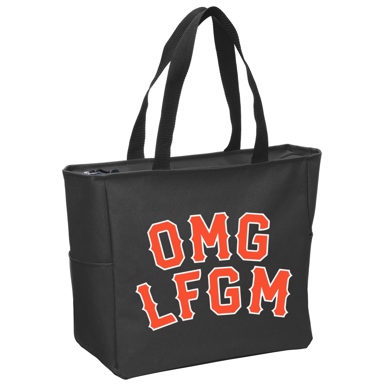 Omg Lfgm New York Zip Tote Bag