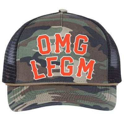 Omg Lfgm New York Retro Rope Trucker Hat Cap