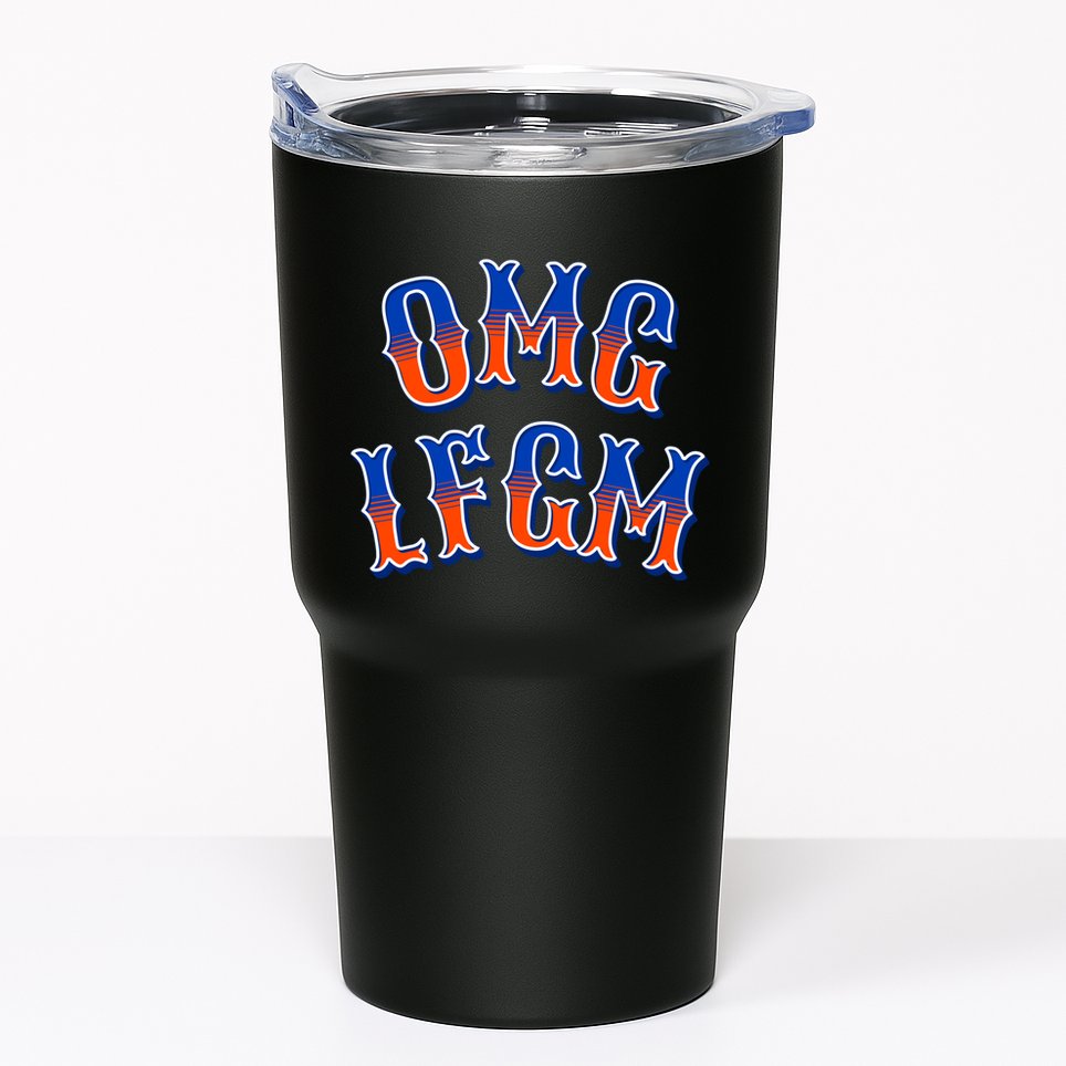 Omg Lfgm New York Tumbler