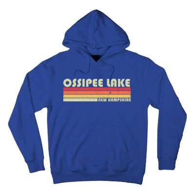 Ossipee Lake New Hampshire Funny Fishing Camping Summer Gift Tall Hoodie