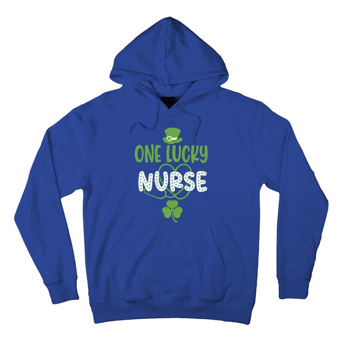 One Lucky Nurse Cute St Patrick’s Day Appreciation Nurses Gift Hoodie