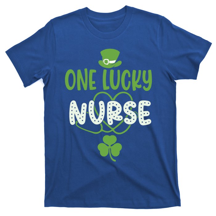 One Lucky Nurse Cute St Patrick’s Day Appreciation Nurses Gift T-Shirt