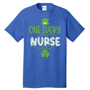 One Lucky Nurse Cute St Patrick’s Day Appreciation Nurses Gift Tall T-Shirt