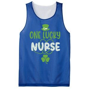 One Lucky Nurse Cute St Patrick’s Day Appreciation Nurses Gift Mesh Reversible Basketball Jersey Tank