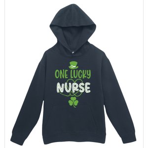 One Lucky Nurse Cute St Patrick’s Day Appreciation Nurses Gift Urban Pullover Hoodie