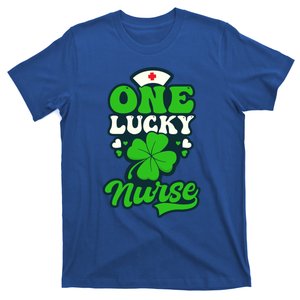 One Lucky Nurse Design St Patricks Nurse Gift T-Shirt