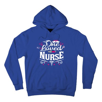 One Loved Nurse Valentines Day Gift Hoodie