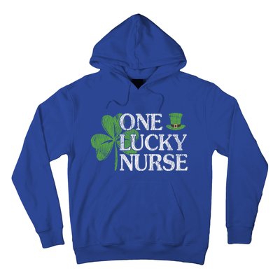 One Lucky Nurse St Patrick's Day Matching Students Nurses Gift Hoodie