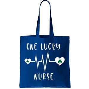 One Lucky Nurse St Patrick's Day Nursing Nurse Cute Gift Tote Bag