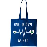 One Lucky Nurse St Patrick's Day Nursing Nurse Cute Gift Tote Bag