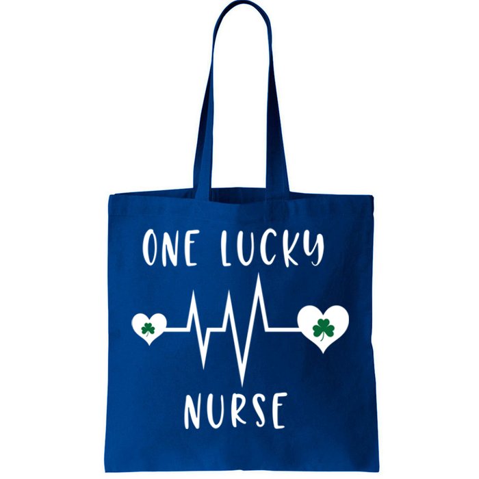 One Lucky Nurse St Patrick's Day Nursing Nurse Cute Gift Tote Bag