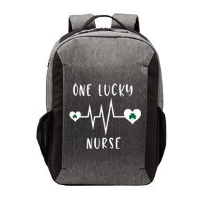 One Lucky Nurse St Patrick's Day Nursing Nurse Cute Gift Vector Backpack