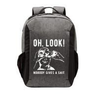 Oh Look Nobody Gives A Shit Offensive Men Nobody Cares Mocking Novelty Vector Backpack