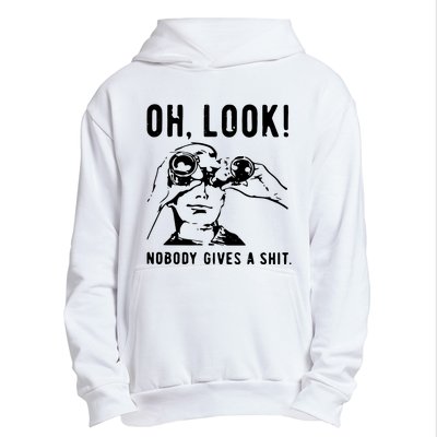 Oh Look Nobody Gives A Shit Offensive Men Nobody Cares Mocking Novelty Urban Pullover Hoodie