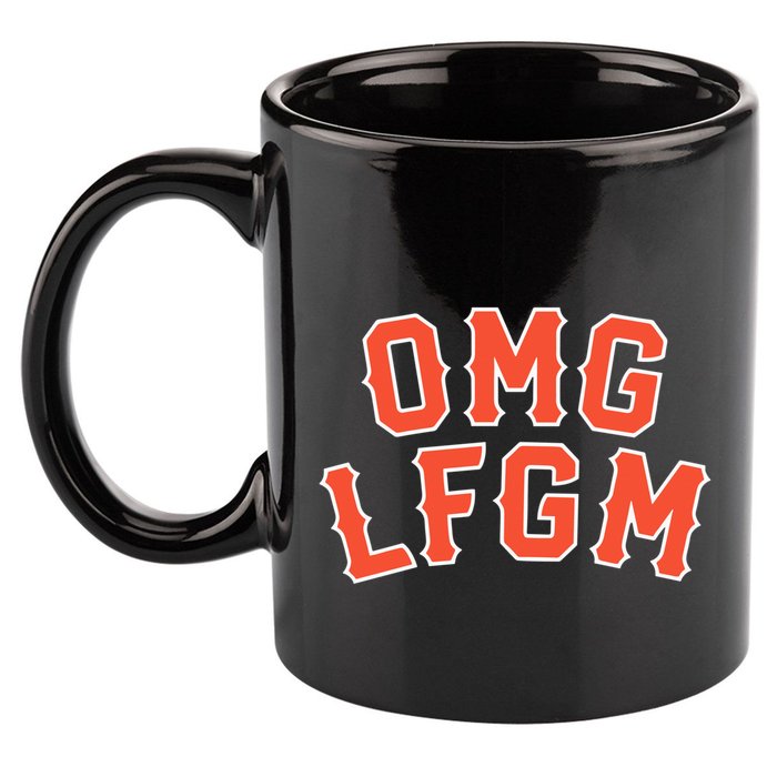 Omg Lfgm New York 11oz C Handle Ceramic Mug