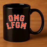 Omg Lfgm New York 11oz C Handle Ceramic Mug