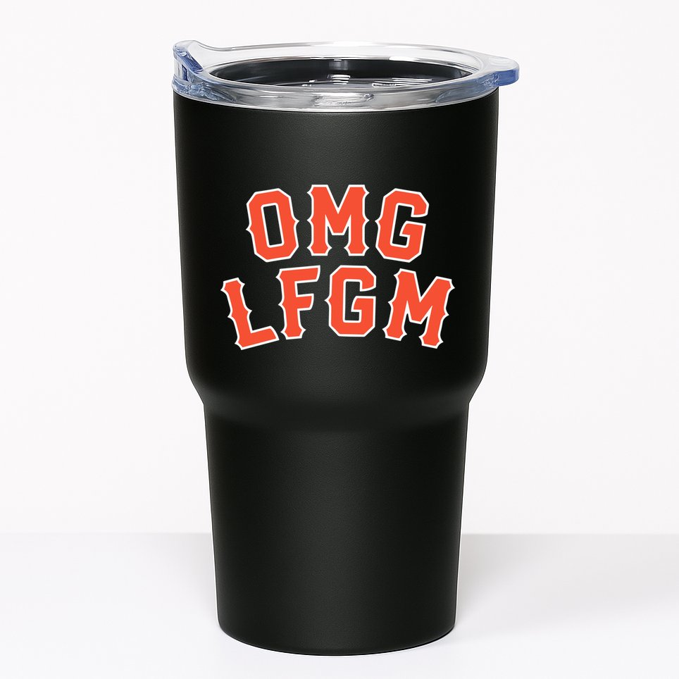 Omg Lfgm New York Tumbler