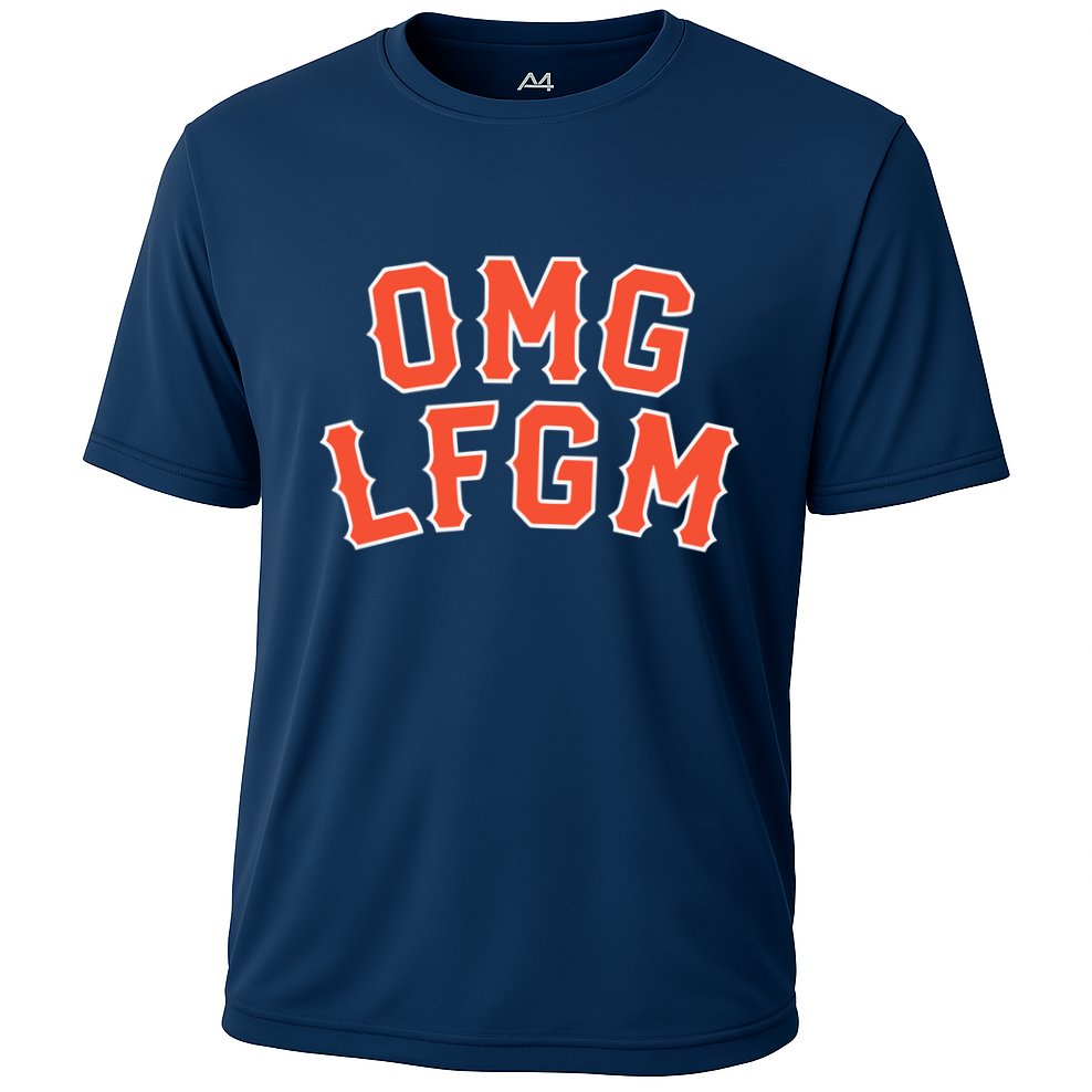 Omg Lfgm New York Cooling Performance Crew T-Shirt