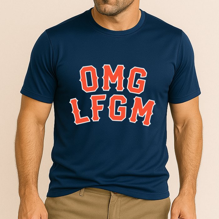 Omg Lfgm New York Cooling Performance Crew T-Shirt