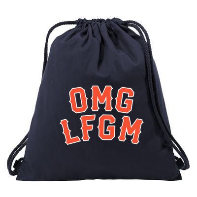 Omg Lfgm New York Drawstring Bag