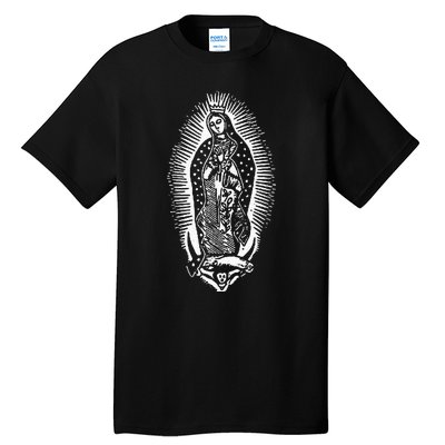 Our Lady Of Guadalupe Virgin Mary Mother Of Jesus Tall T-Shirt