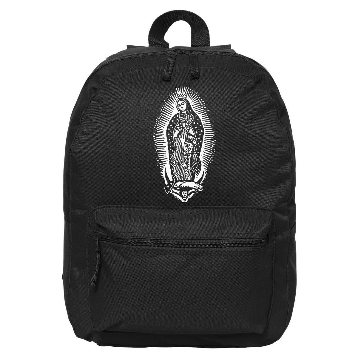 Our Lady Of Guadalupe Virgin Mary Mother Of Jesus 16 in Basic Backpack