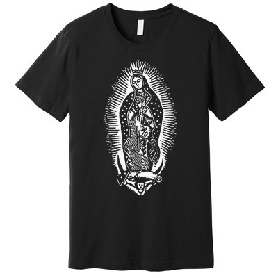 Our Lady Of Guadalupe Virgin Mary Mother Of Jesus Premium T-Shirt