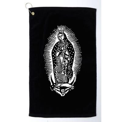 Our Lady Of Guadalupe Virgin Mary Mother Of Jesus Golf Towel