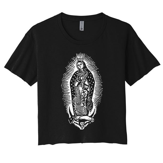 Our Lady Of Guadalupe Virgin Mary Mother Of Jesus Crop Top