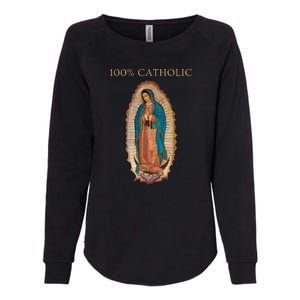 Our Lady Of Guadalupe Roman Catholic Gift Womens California Wash Sweatshirt