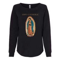 Our Lady Of Guadalupe Roman Catholic Gift Womens California Wash Sweatshirt