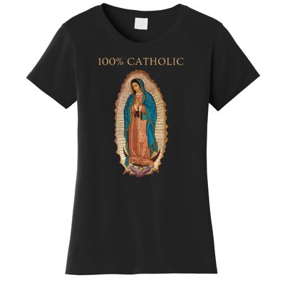 Our Lady Of Guadalupe Roman Catholic Gift Women's T-Shirt