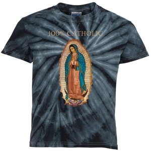 Our Lady Of Guadalupe Roman Catholic Gift Kids Tie-Dye T-Shirt