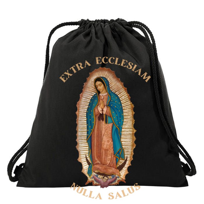 Our Lady Of Guadalupe Roman Catholic Gift Drawstring Bag