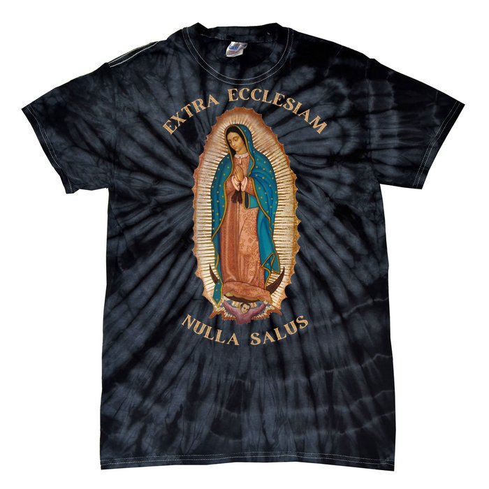 Our Lady Of Guadalupe Roman Catholic Gift Tie-Dye T-Shirt