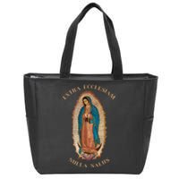 Our Lady Of Guadalupe Roman Catholic Gift Zip Tote Bag