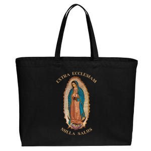 Our Lady Of Guadalupe Roman Catholic Gift Cotton Canvas Jumbo Tote