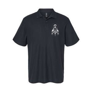 Our Lady Of Fatima Mother Mary Saint Mary Powerful Symbol Softstyle Adult Sport Polo