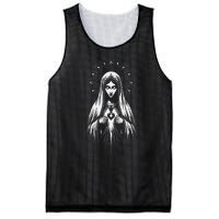 Our Lady Of Fatima Mother Mary Saint Mary Powerful Symbol Mesh Reversible Basketball Jersey Tank