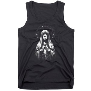 Our Lady Of Fatima Mother Mary Saint Mary Powerful Symbol Tank Top