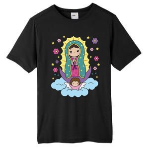 Our Lady Of Guadalupe Mexico Tall Fusion ChromaSoft Performance T-Shirt