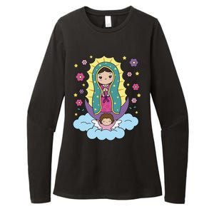 Our Lady Of Guadalupe Mexico Womens CVC Long Sleeve Shirt