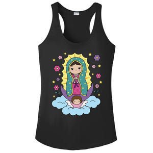 Our Lady Of Guadalupe Mexico Ladies PosiCharge Competitor Racerback Tank