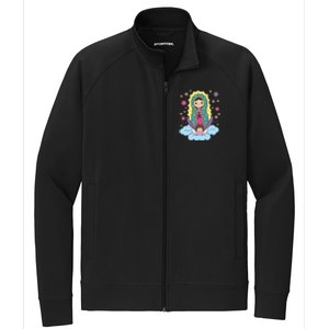 Our Lady Of Guadalupe Mexico Stretch Full-Zip Cadet Jacket