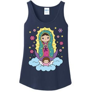 Our Lady Of Guadalupe Mexico Ladies Essential Tank