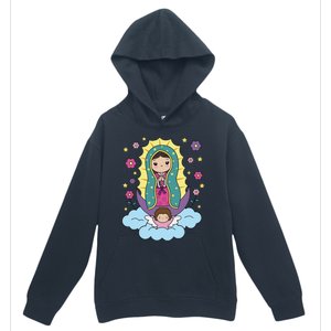 Our Lady Of Guadalupe Mexico Urban Pullover Hoodie