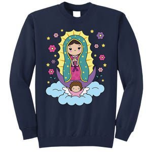 Our Lady Of Guadalupe Mexico Tall Sweatshirt