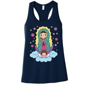 Our Lady Of Guadalupe Mexico Women's Racerback Tank